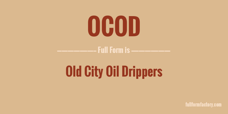 ocod-full-form