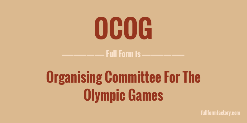 ocog-full-form