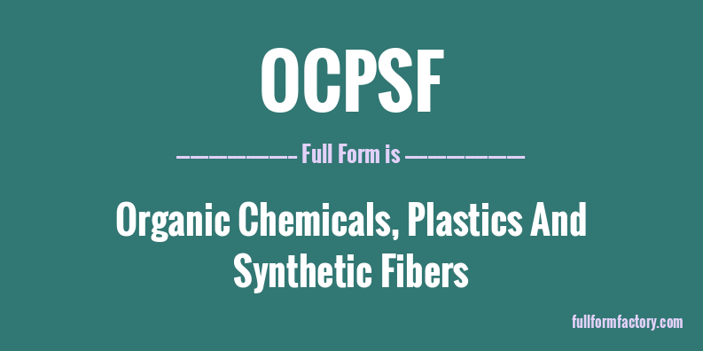 ocpsf-full-form