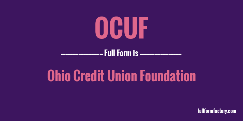 ocuf-full-form