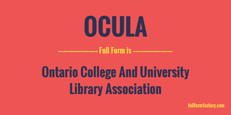 ocula-full-form
