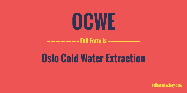 ocwe-full-form