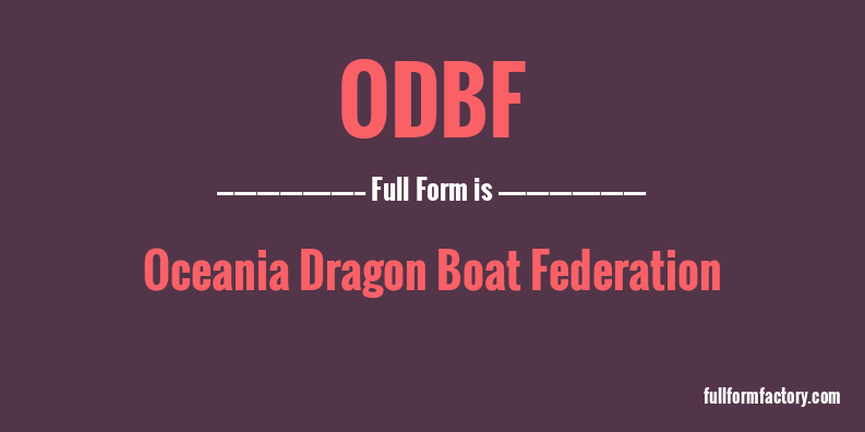 odbf-full-form