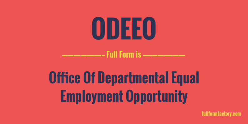 odeeo-full-form