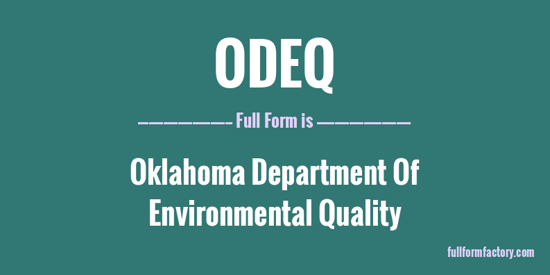 odeq-full-form