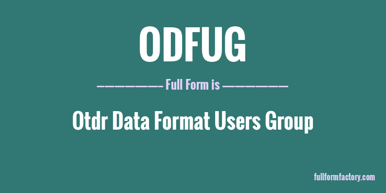 odfug-full-form