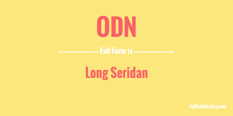 odn-full-form