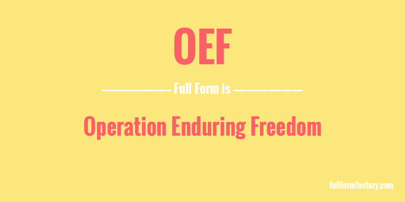 oef-full-form