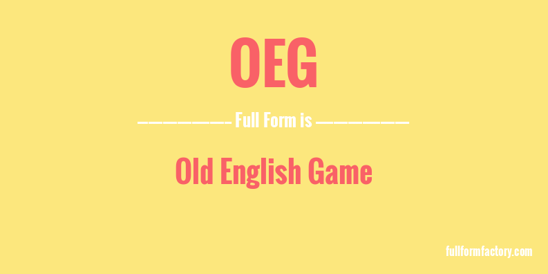 oeg-full-form