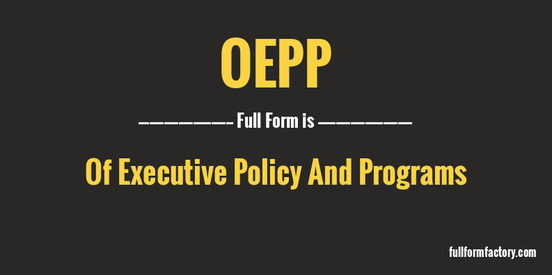 oepp-full-form