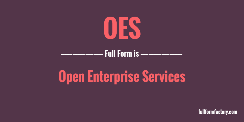 oes-full-form