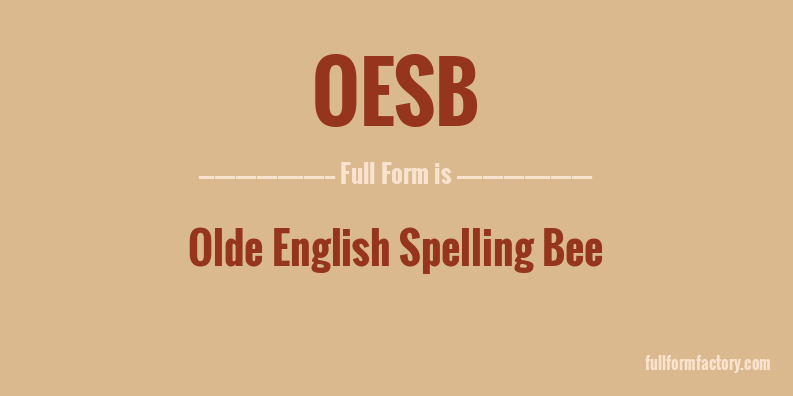 oesb-full-form