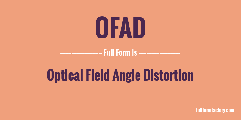 ofad-full-form