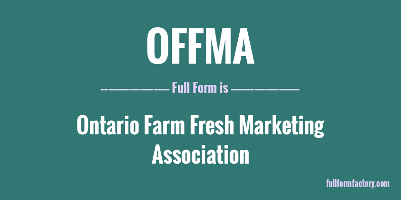 offma-full-form