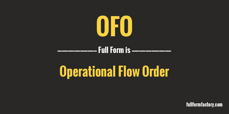 ofo-full-form