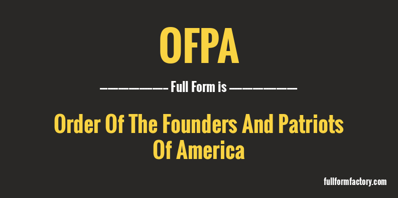 ofpa-full-form