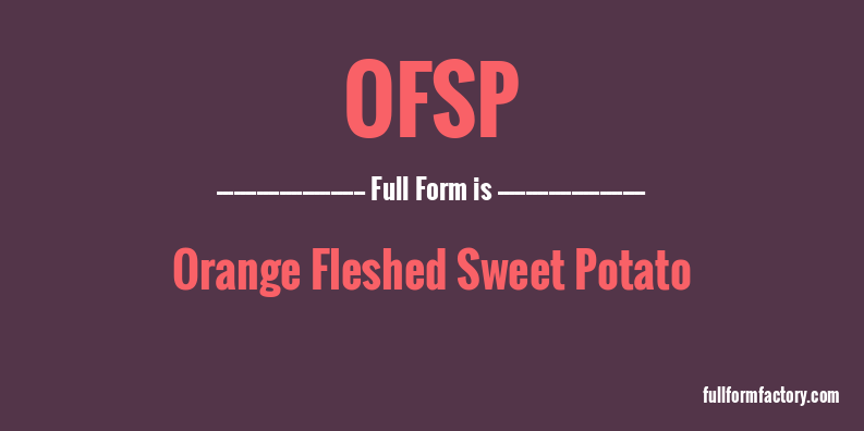ofsp-full-form