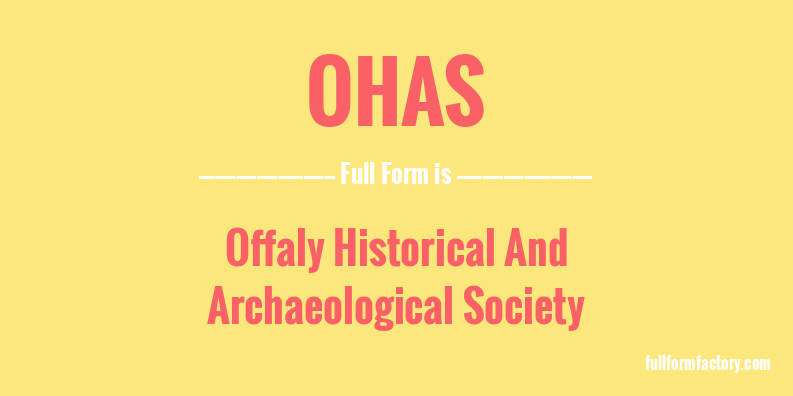 ohas-full-form