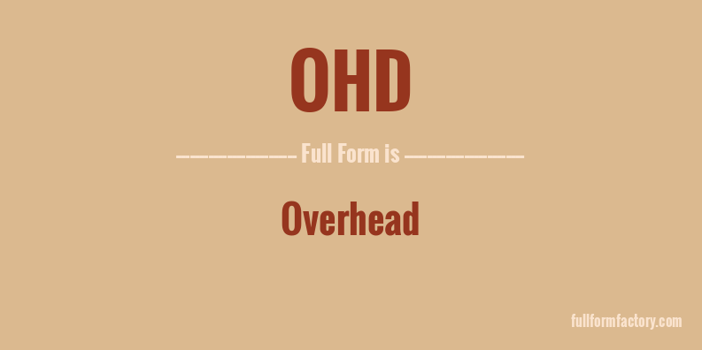 ohd-full-form