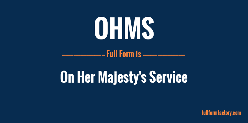 ohms-full-form