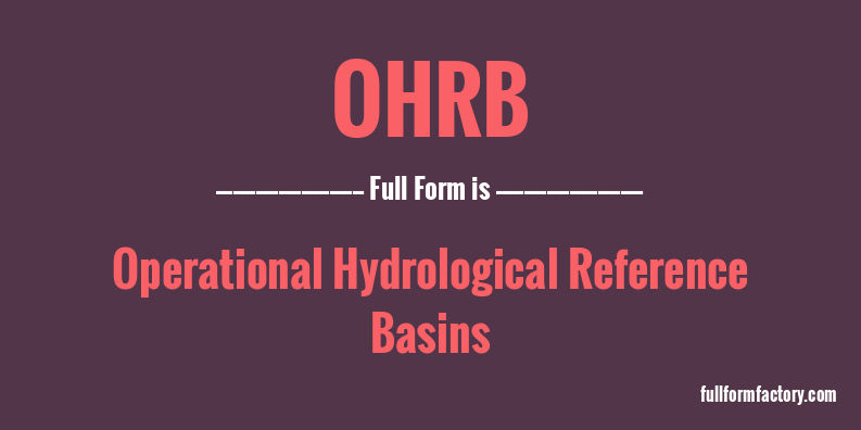 ohrb-full-form