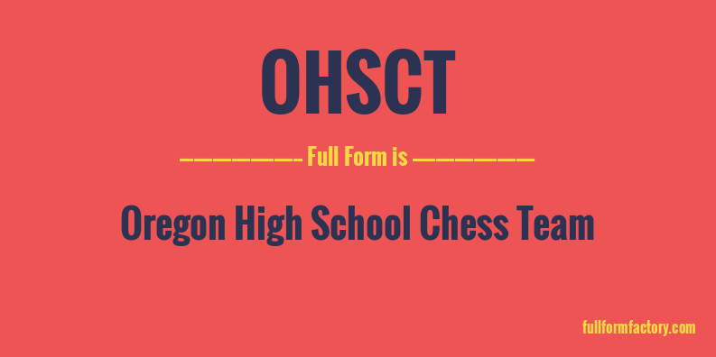ohsct-full-form