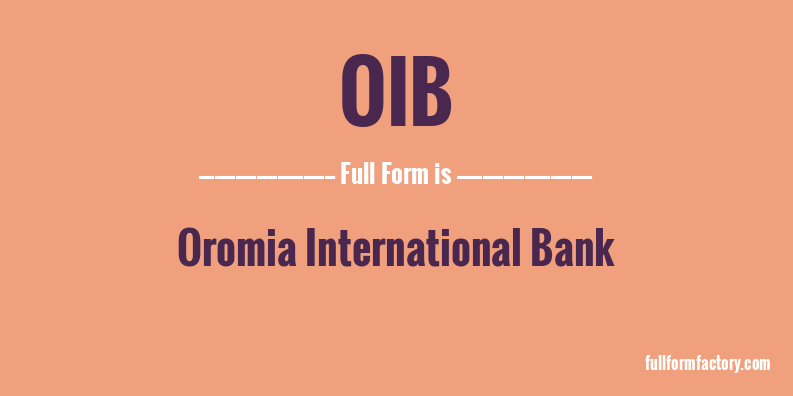 oib-full-form