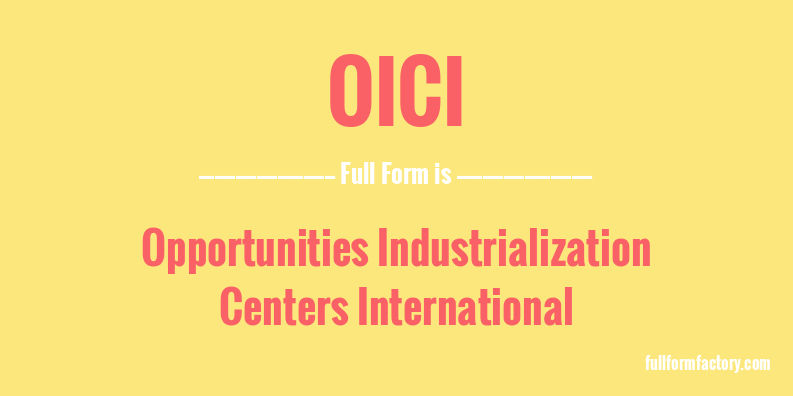 oici-full-form