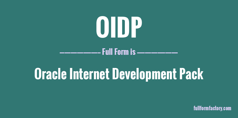 oidp-full-form