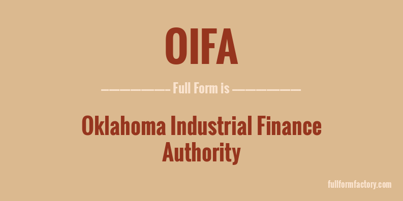 oifa-full-form