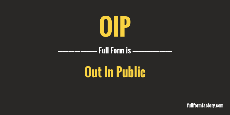 oip-full-form