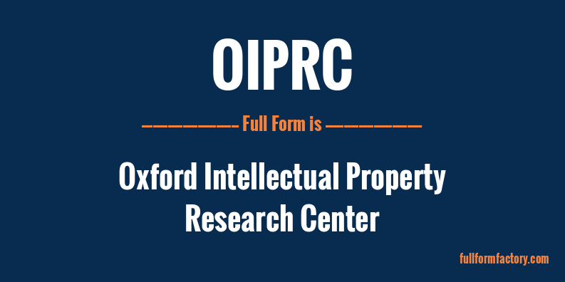 oiprc-full-form