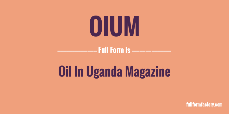 oium-full-form