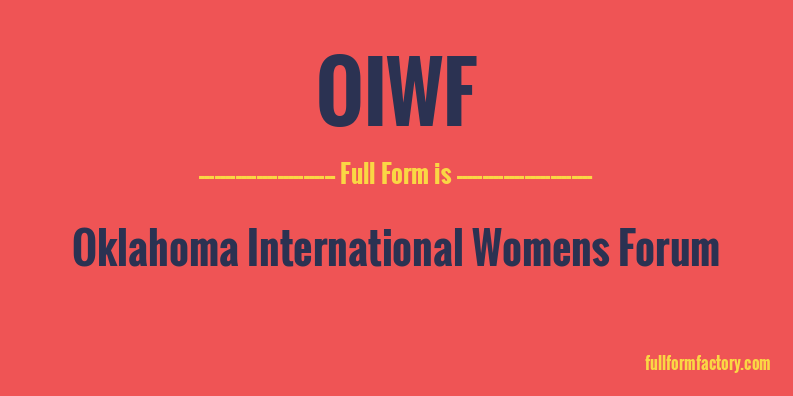 oiwf-full-form
