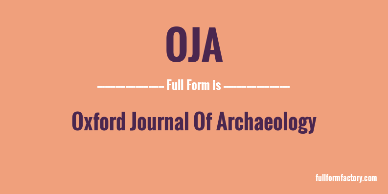 oja-full-form