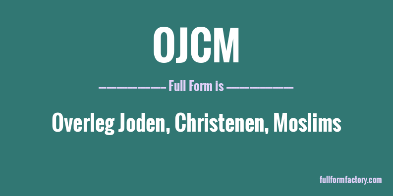 ojcm-full-form