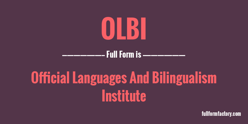 olbi-full-form
