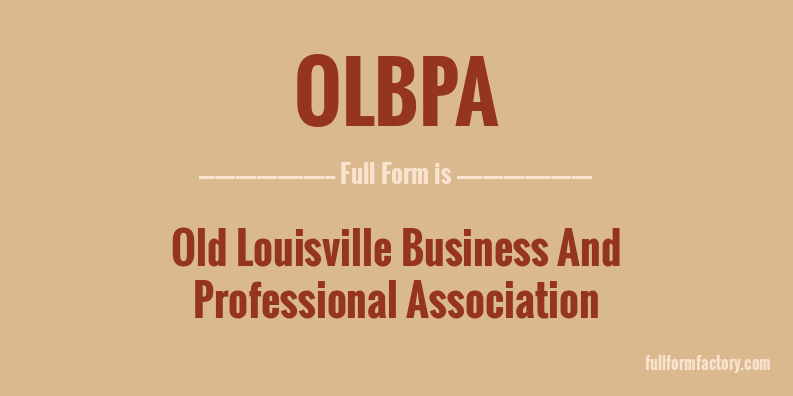 olbpa-full-form