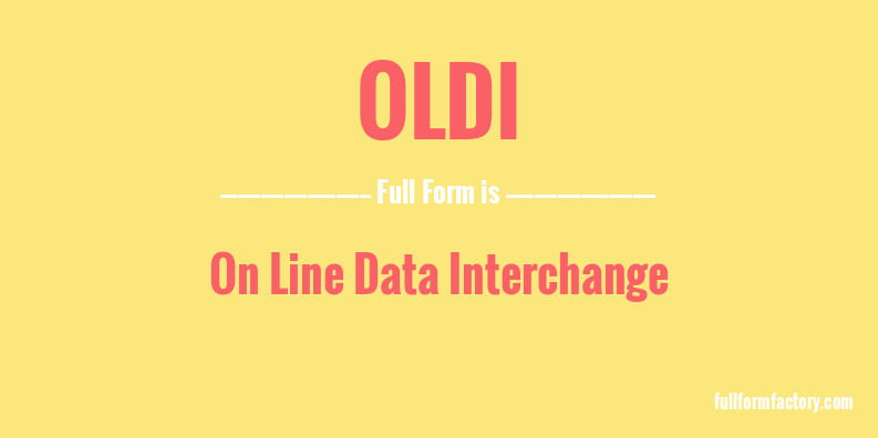 oldi-full-form