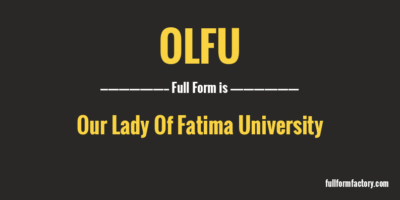 olfu-full-form