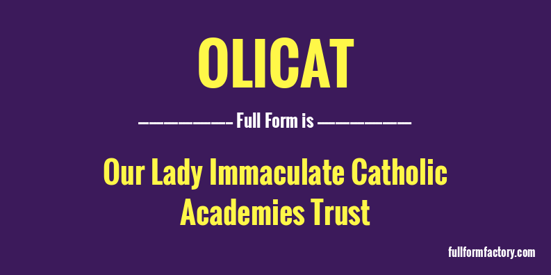 olicat-full-form
