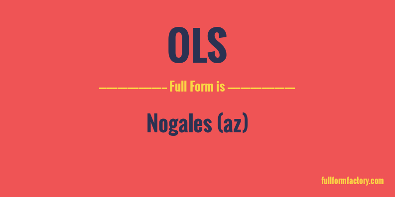 ols-full-form