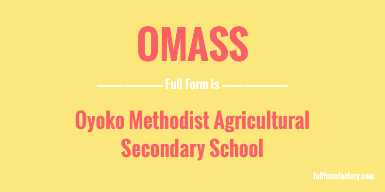 omass-full-form