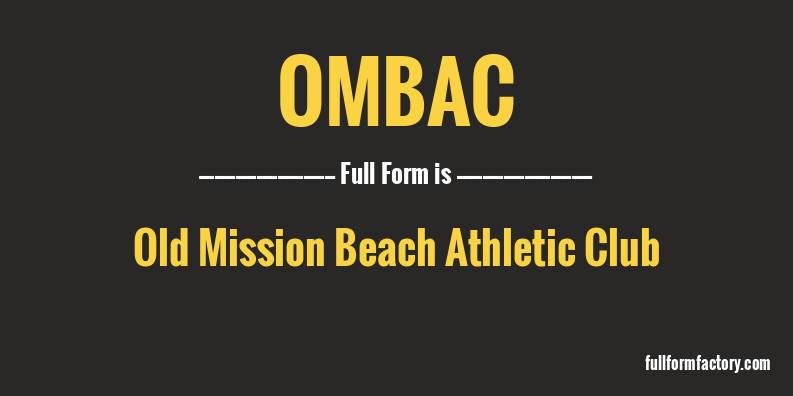 ombac-full-form
