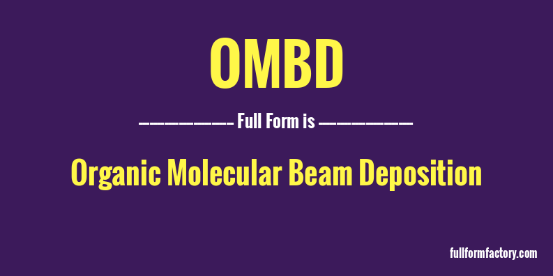 ombd-full-form
