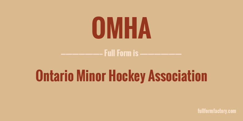 omha-full-form