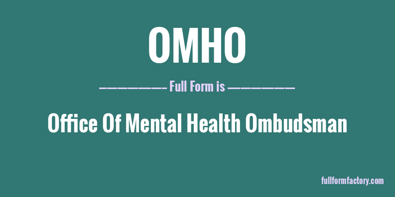 omho-full-form