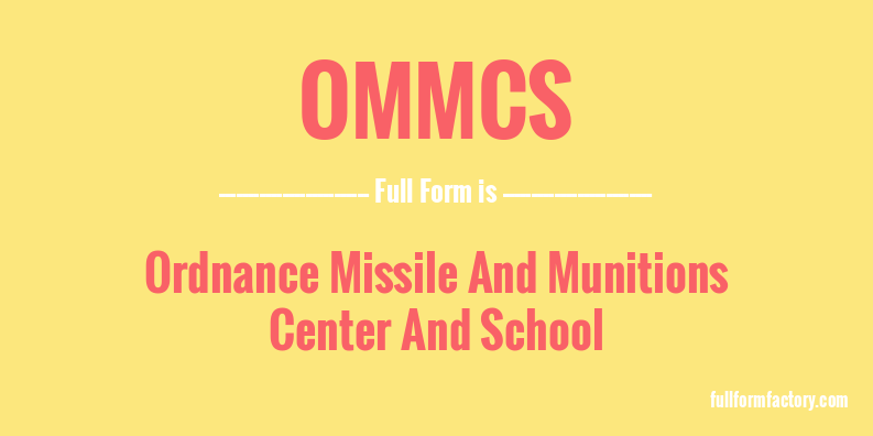 ommcs-full-form