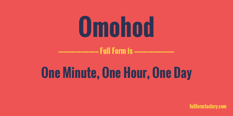 omohod-full-form