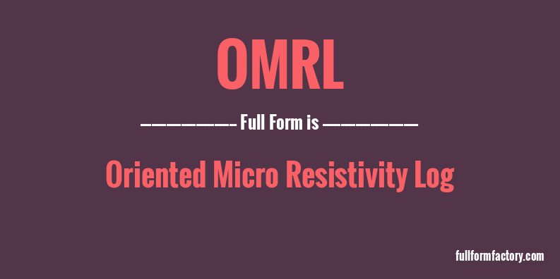 omrl-full-form